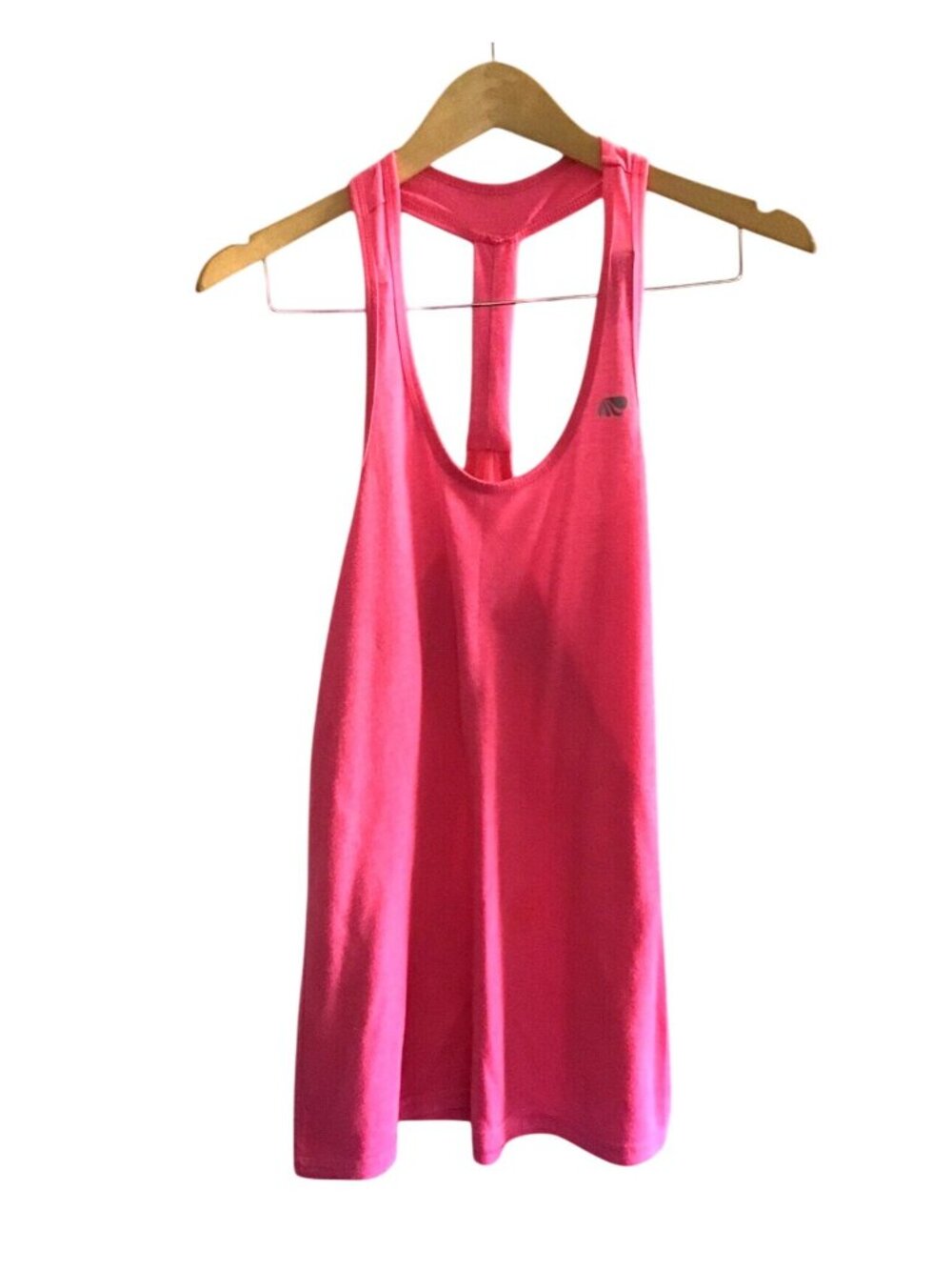 Pink Racerback Tank Top Size Medium Women's Size Small